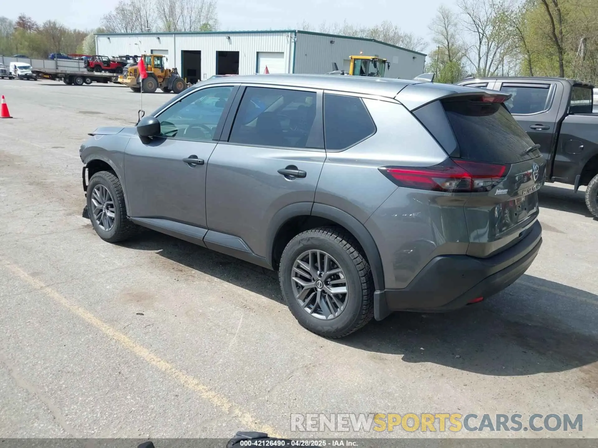 3 Photograph of a damaged car 5N1AT3AB3MC767192 NISSAN ROGUE 2021
