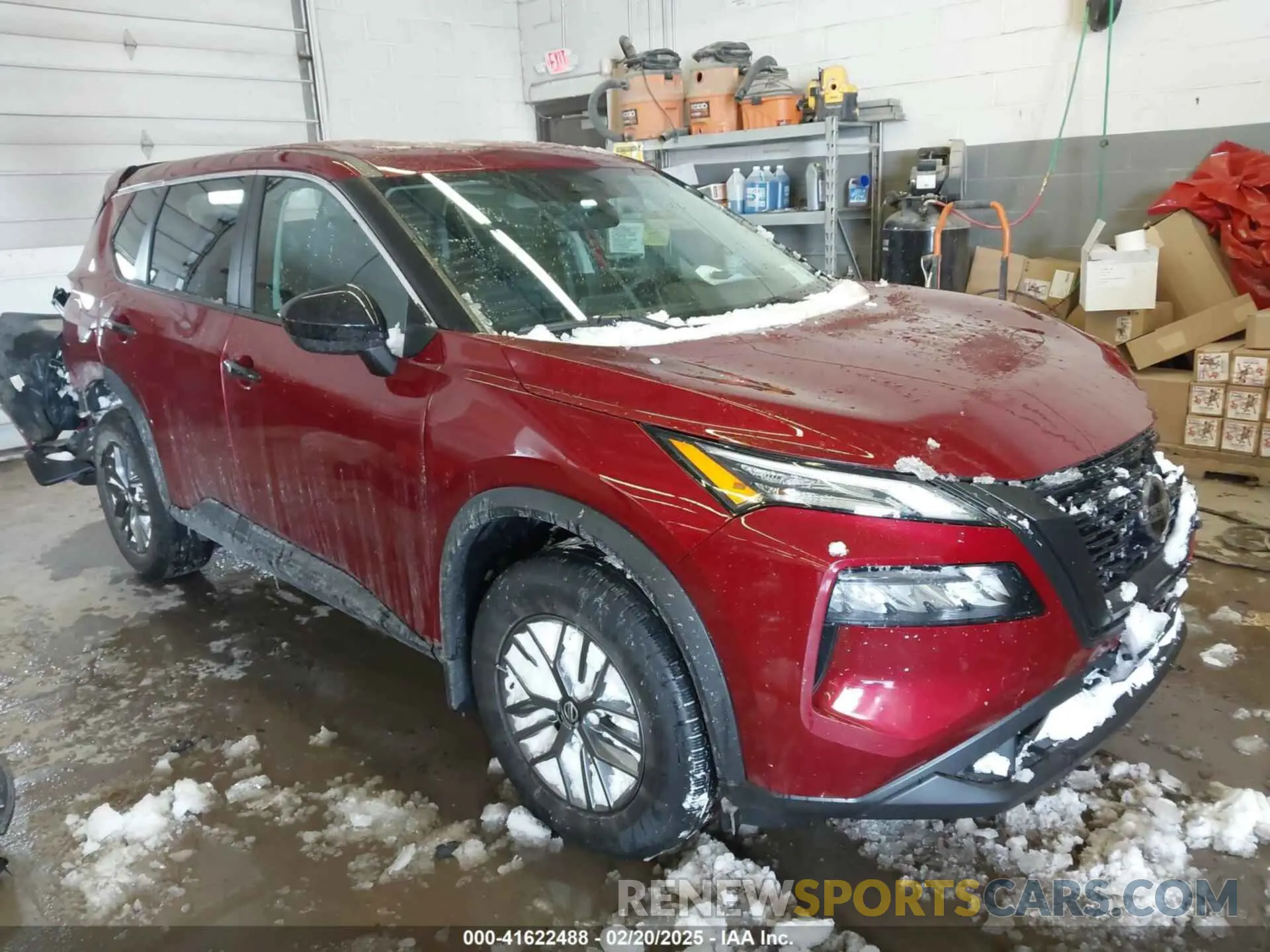 1 Photograph of a damaged car 5N1AT3AB3MC798877 NISSAN ROGUE 2021