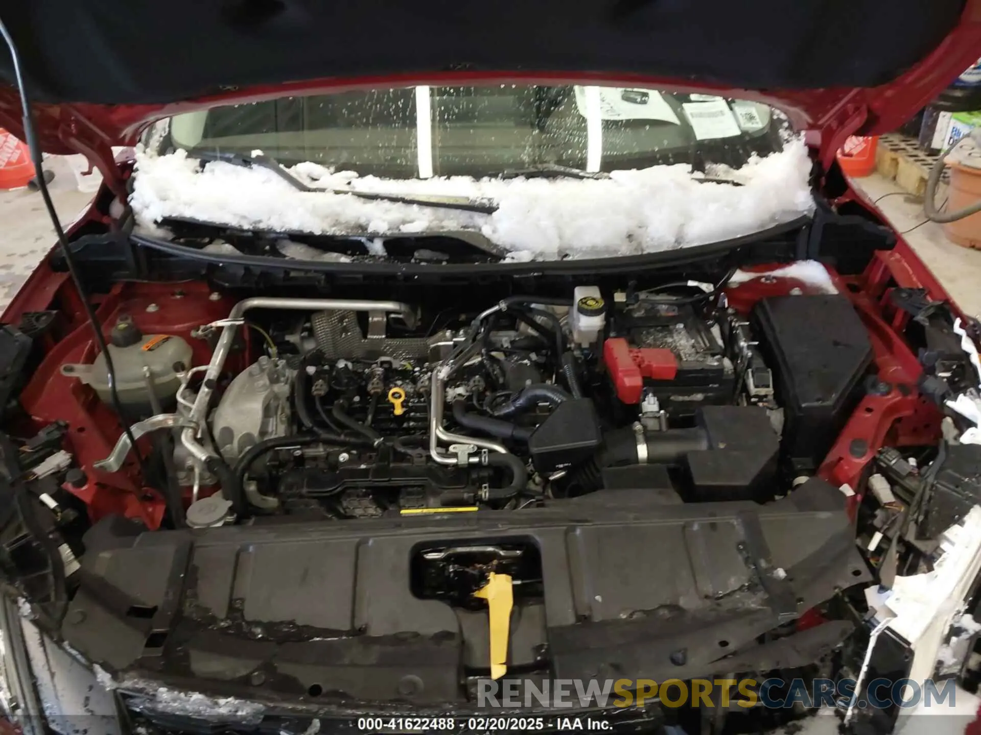 10 Photograph of a damaged car 5N1AT3AB3MC798877 NISSAN ROGUE 2021