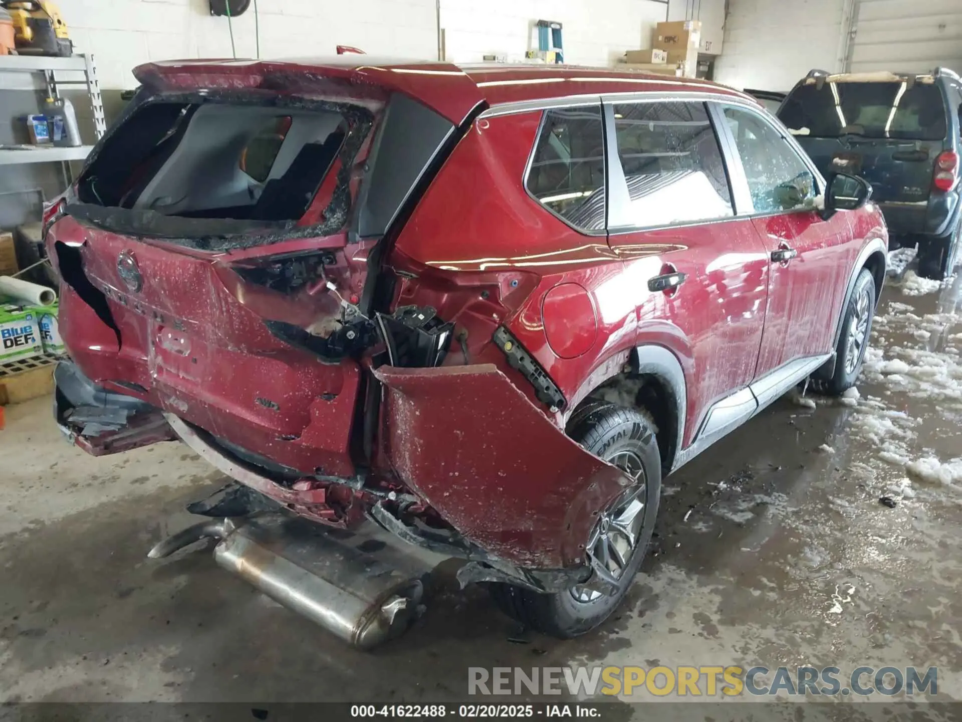 4 Photograph of a damaged car 5N1AT3AB3MC798877 NISSAN ROGUE 2021