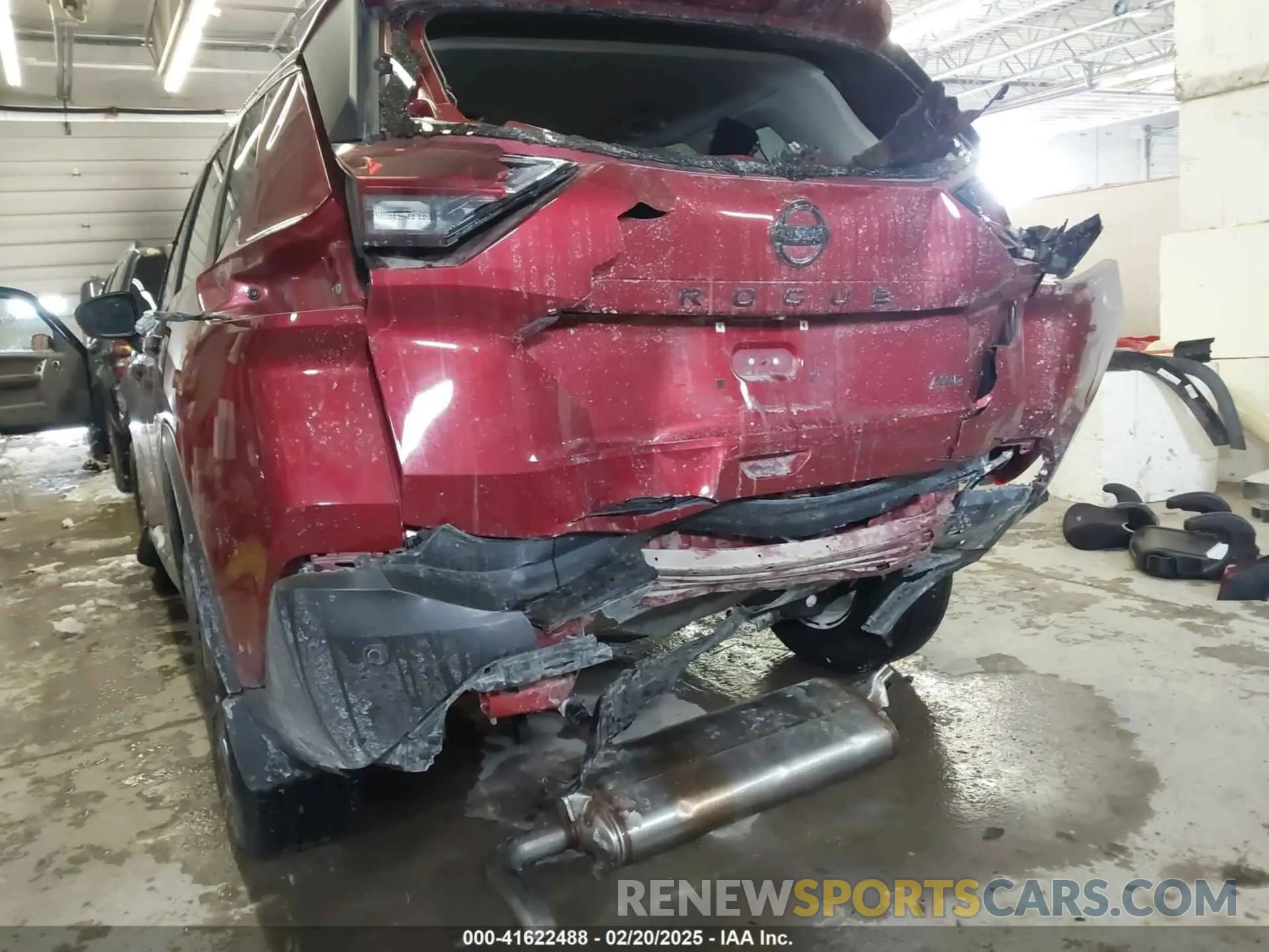 6 Photograph of a damaged car 5N1AT3AB3MC798877 NISSAN ROGUE 2021