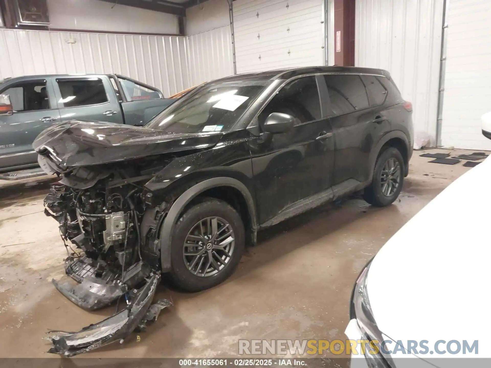 2 Photograph of a damaged car 5N1AT3AB3MC831456 NISSAN ROGUE 2021