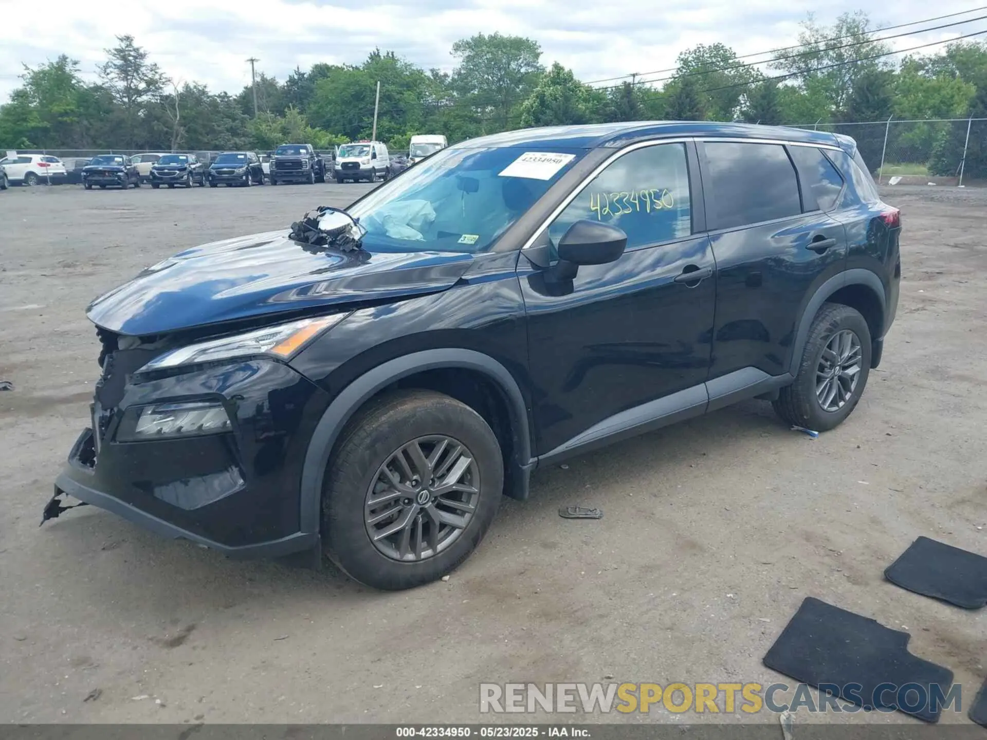 2 Photograph of a damaged car 5N1AT3AB4MC847021 NISSAN ROGUE 2021