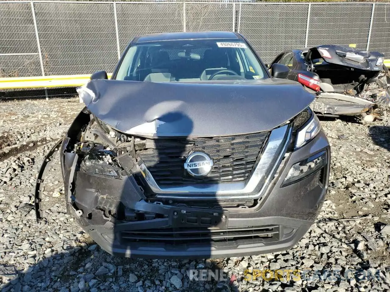 5 Photograph of a damaged car 5N1AT3AB5MC691362 NISSAN ROGUE 2021