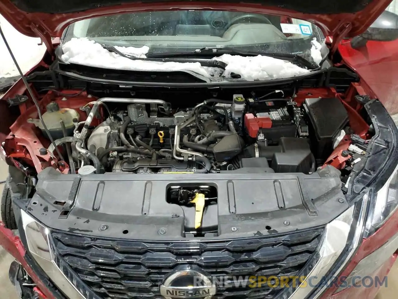 12 Photograph of a damaged car 5N1AT3AB5MC818269 NISSAN ROGUE 2021