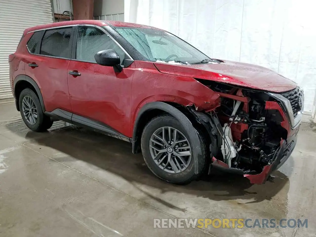 4 Photograph of a damaged car 5N1AT3AB5MC818269 NISSAN ROGUE 2021