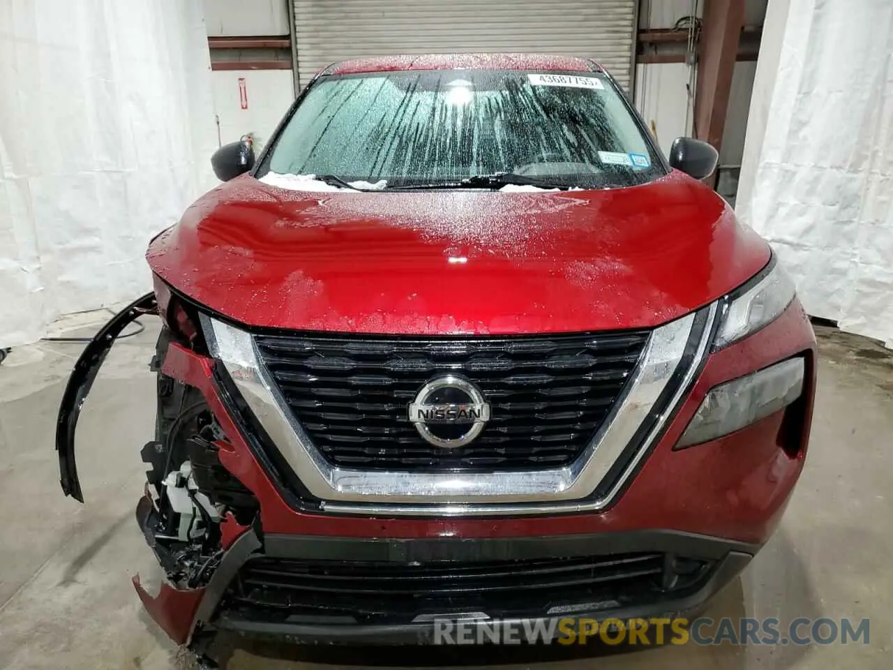 5 Photograph of a damaged car 5N1AT3AB5MC818269 NISSAN ROGUE 2021
