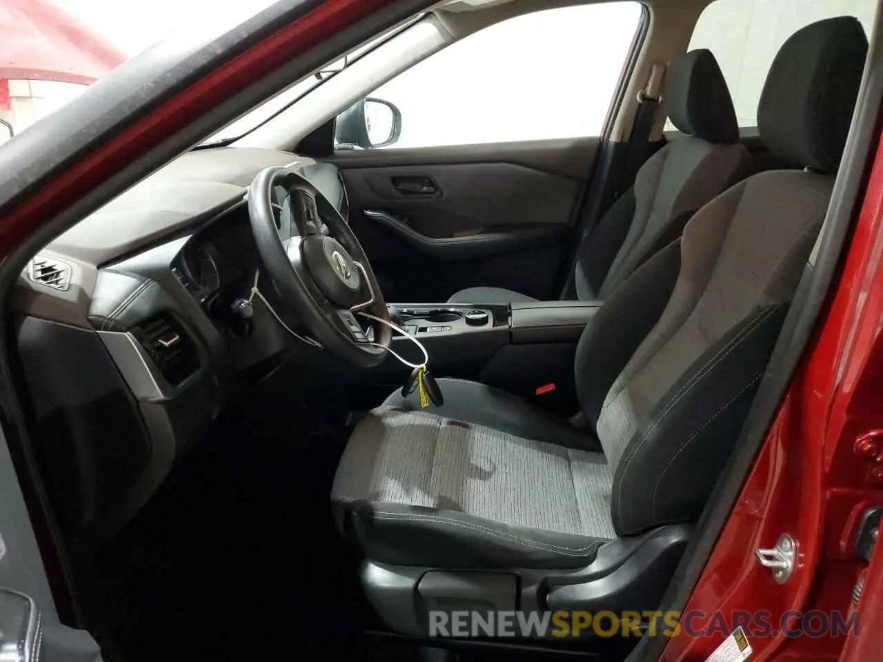 7 Photograph of a damaged car 5N1AT3AB5MC818269 NISSAN ROGUE 2021