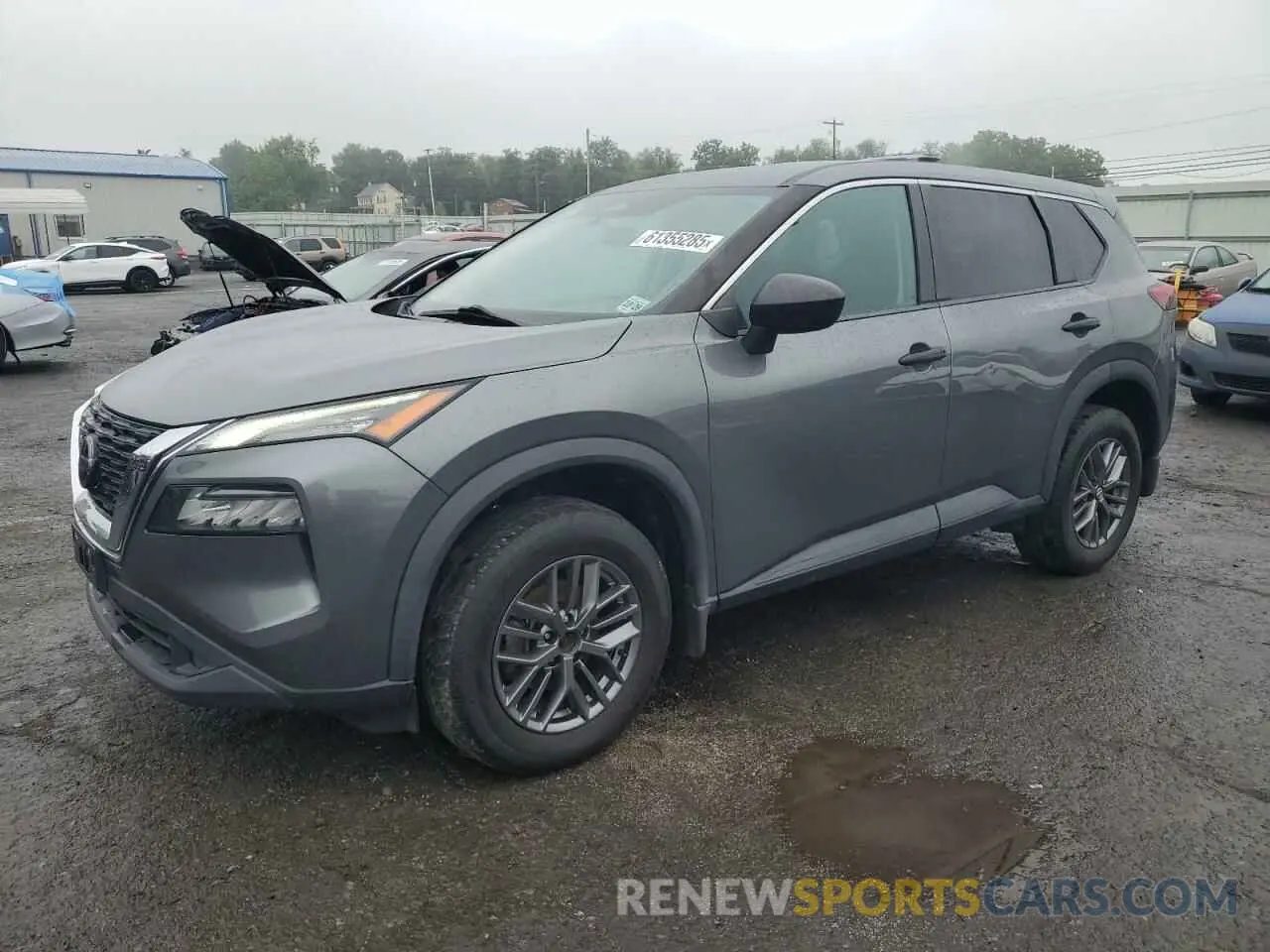 1 Photograph of a damaged car 5N1AT3AB5MC825948 NISSAN ROGUE 2021