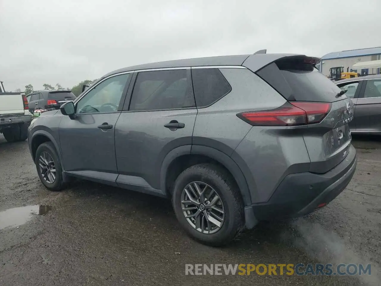 2 Photograph of a damaged car 5N1AT3AB5MC825948 NISSAN ROGUE 2021