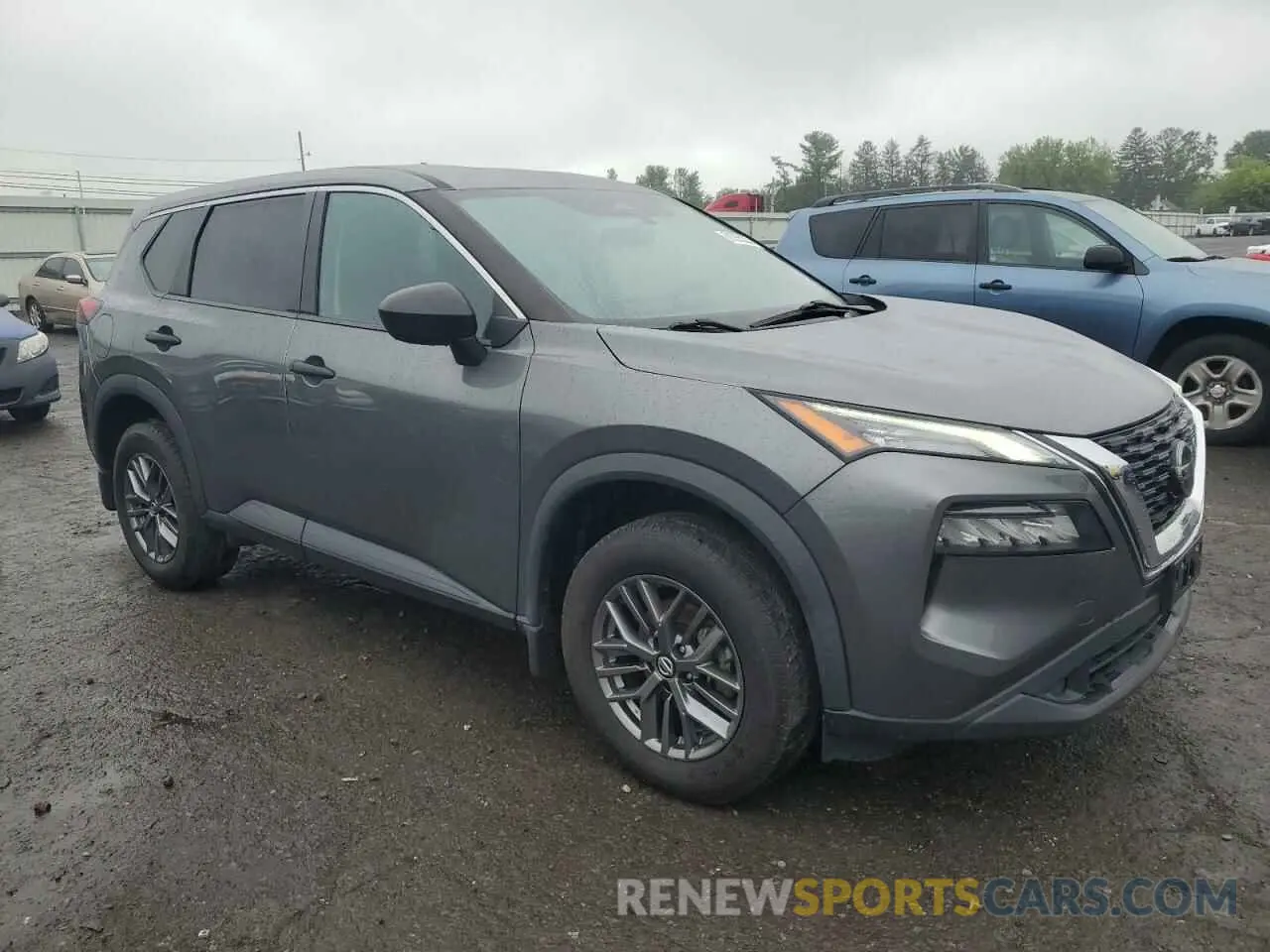 4 Photograph of a damaged car 5N1AT3AB5MC825948 NISSAN ROGUE 2021