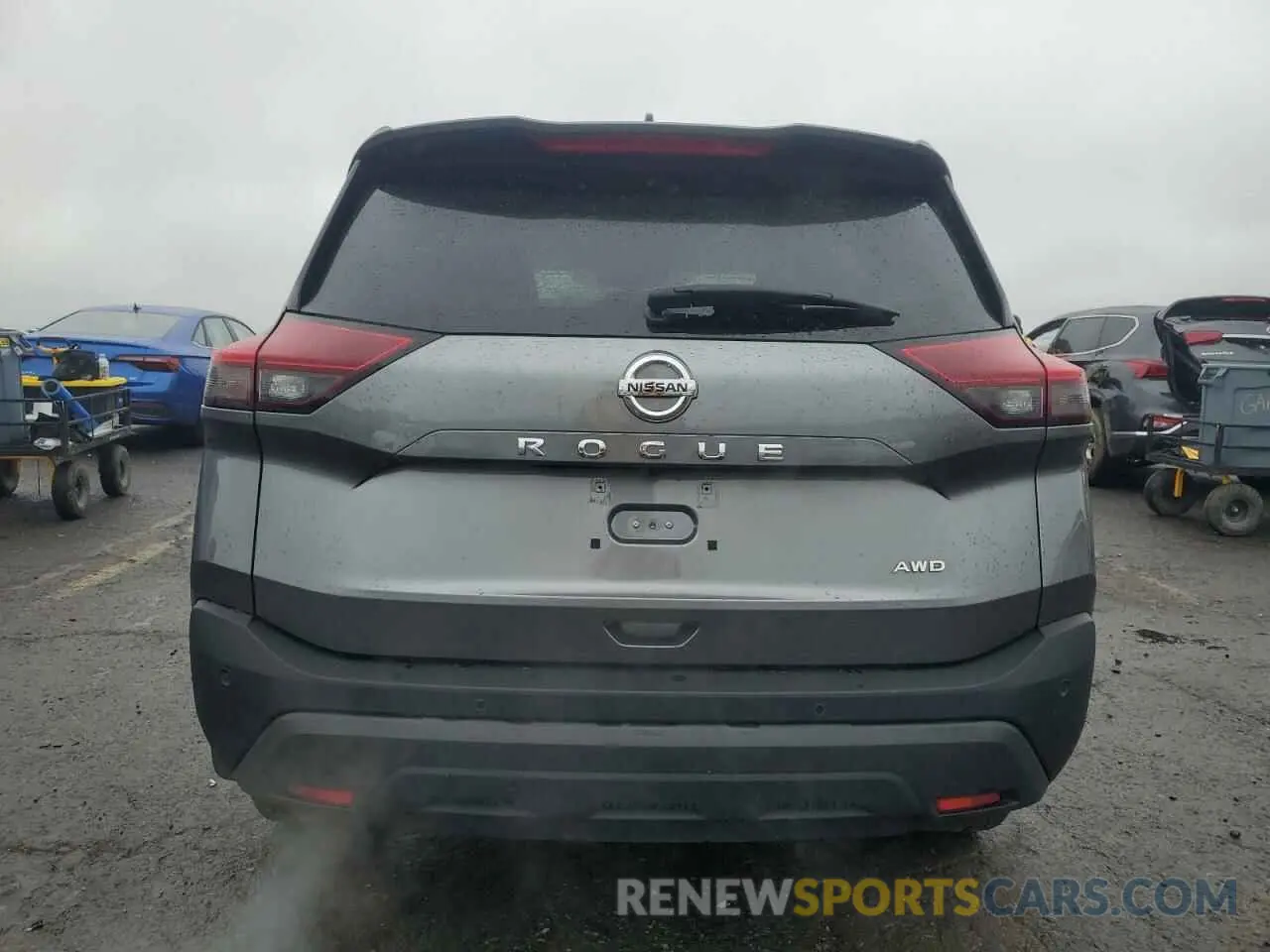 6 Photograph of a damaged car 5N1AT3AB5MC825948 NISSAN ROGUE 2021