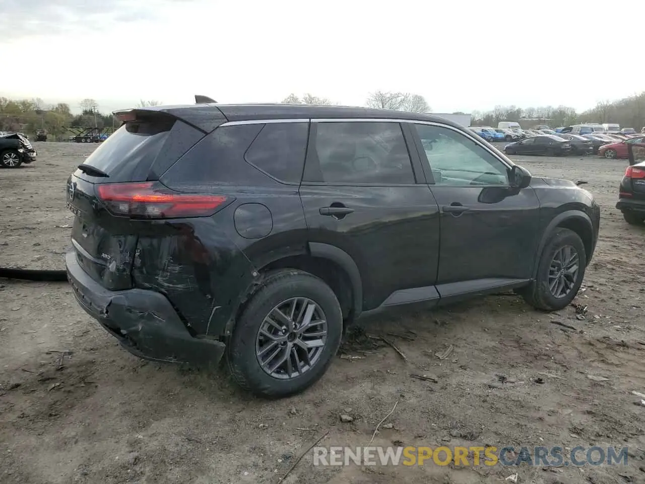 3 Photograph of a damaged car 5N1AT3AB5MC841650 NISSAN ROGUE 2021
