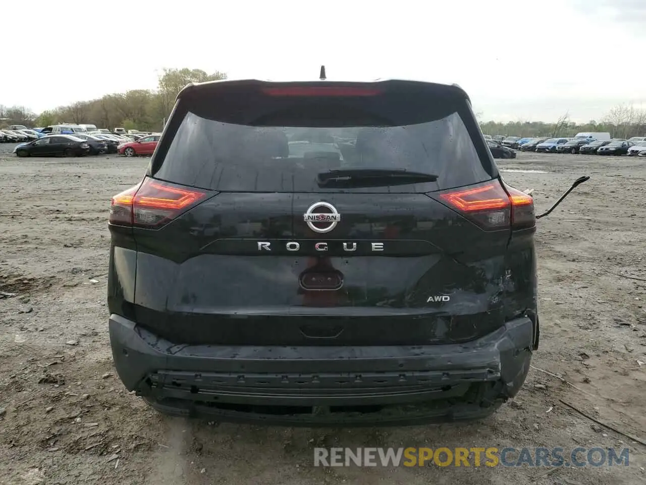 6 Photograph of a damaged car 5N1AT3AB5MC841650 NISSAN ROGUE 2021