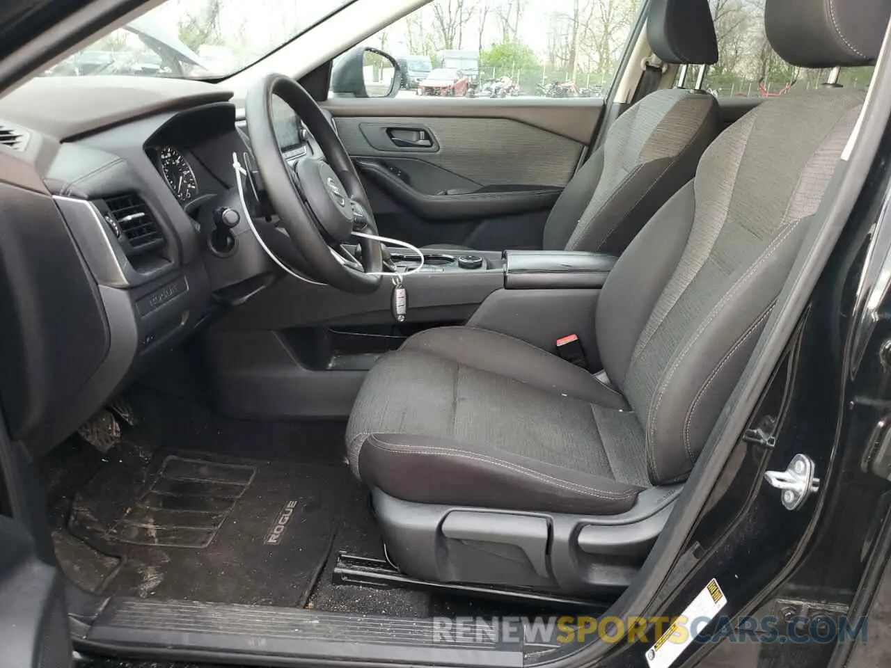 7 Photograph of a damaged car 5N1AT3AB5MC841650 NISSAN ROGUE 2021