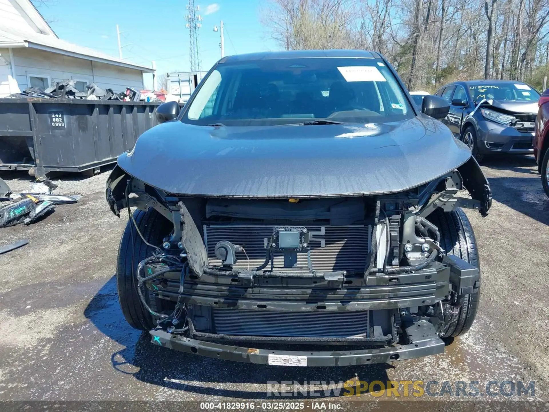 13 Photograph of a damaged car 5N1AT3AB6MC696151 NISSAN ROGUE 2021