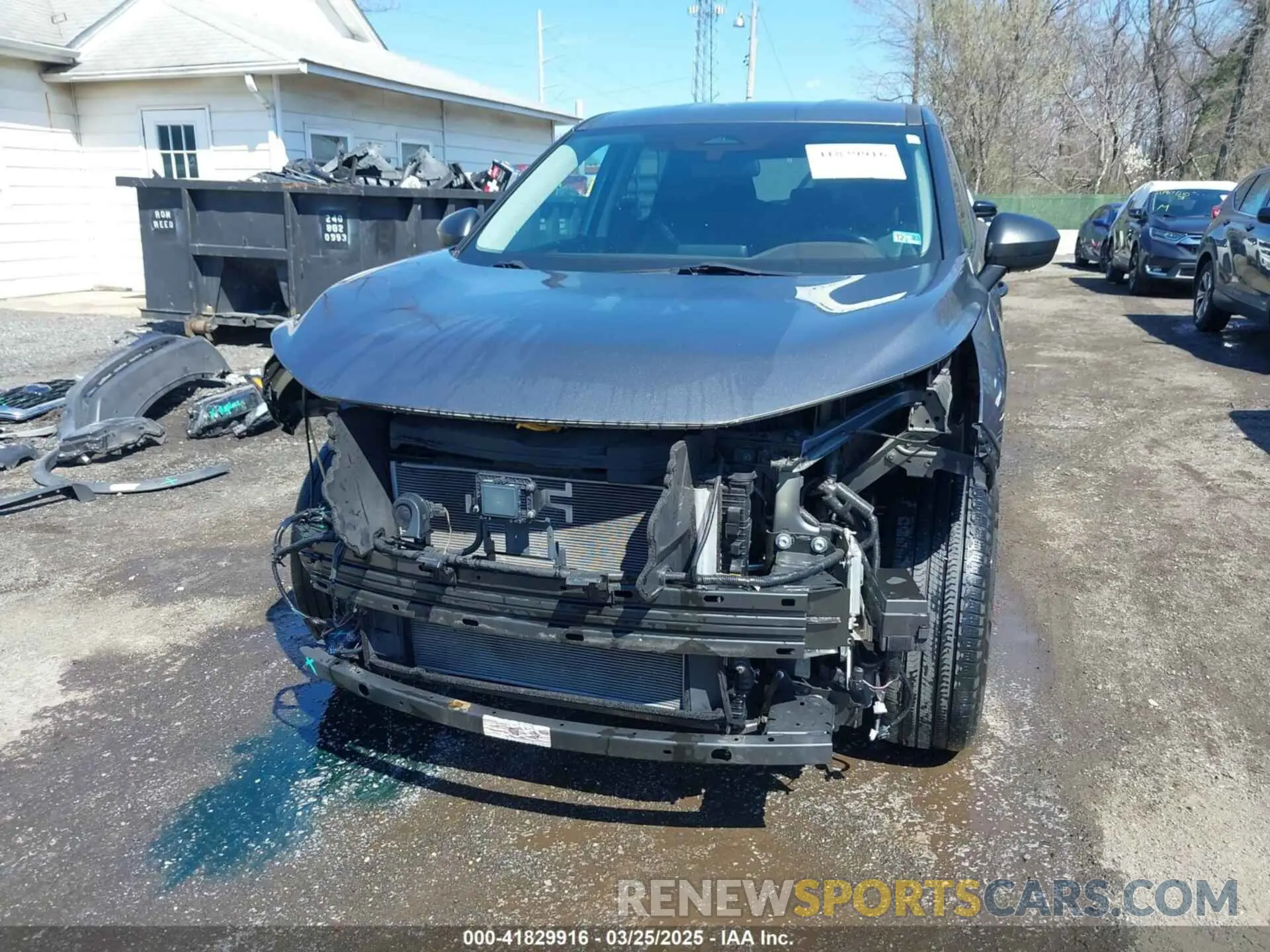 6 Photograph of a damaged car 5N1AT3AB6MC696151 NISSAN ROGUE 2021
