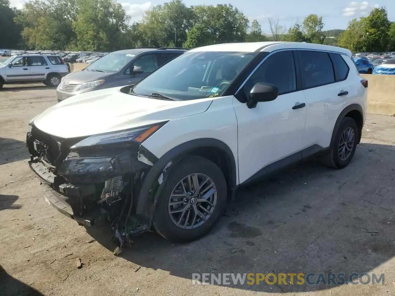 1 Photograph of a damaged car 5N1AT3AB6MC713272 NISSAN ROGUE 2021