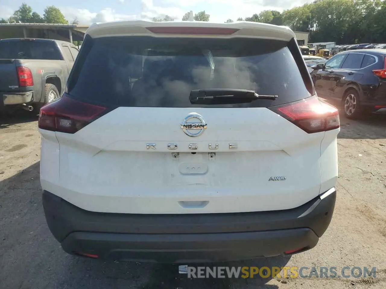 6 Photograph of a damaged car 5N1AT3AB6MC713272 NISSAN ROGUE 2021