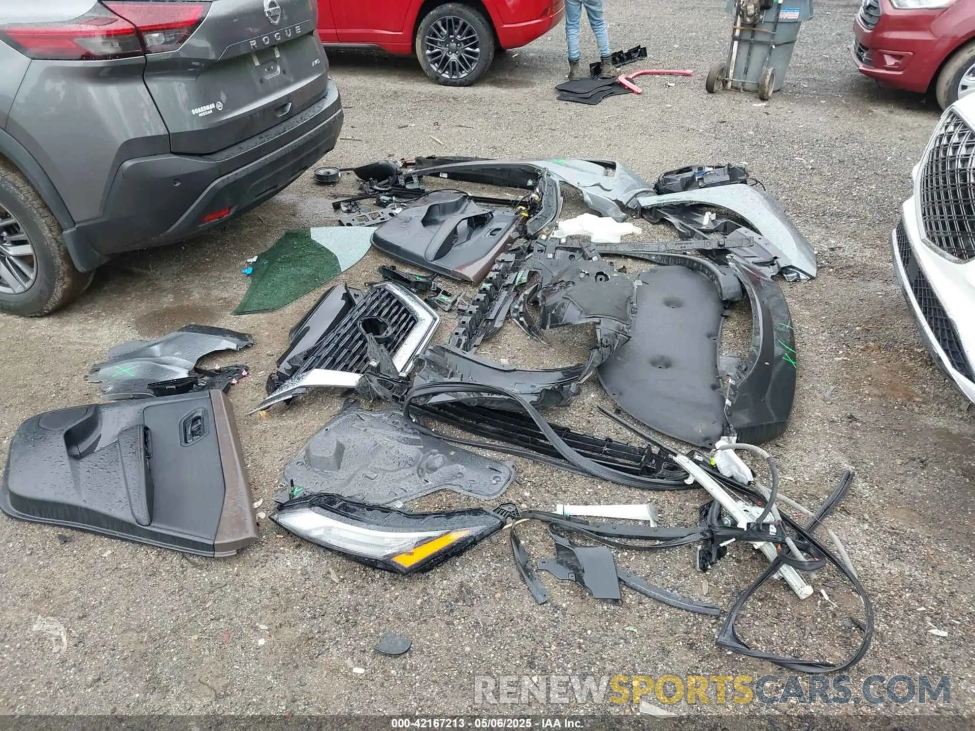 12 Photograph of a damaged car 5N1AT3AB6MC714115 NISSAN ROGUE 2021