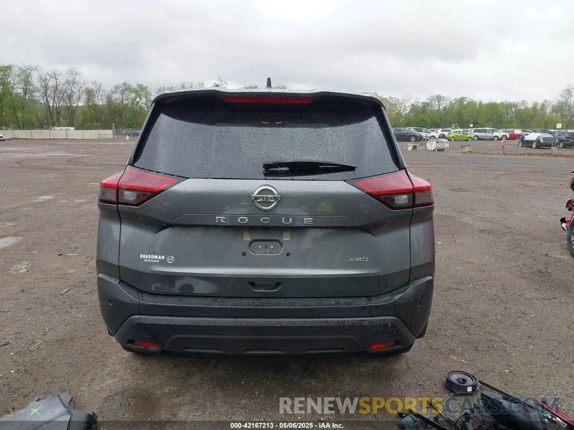 17 Photograph of a damaged car 5N1AT3AB6MC714115 NISSAN ROGUE 2021