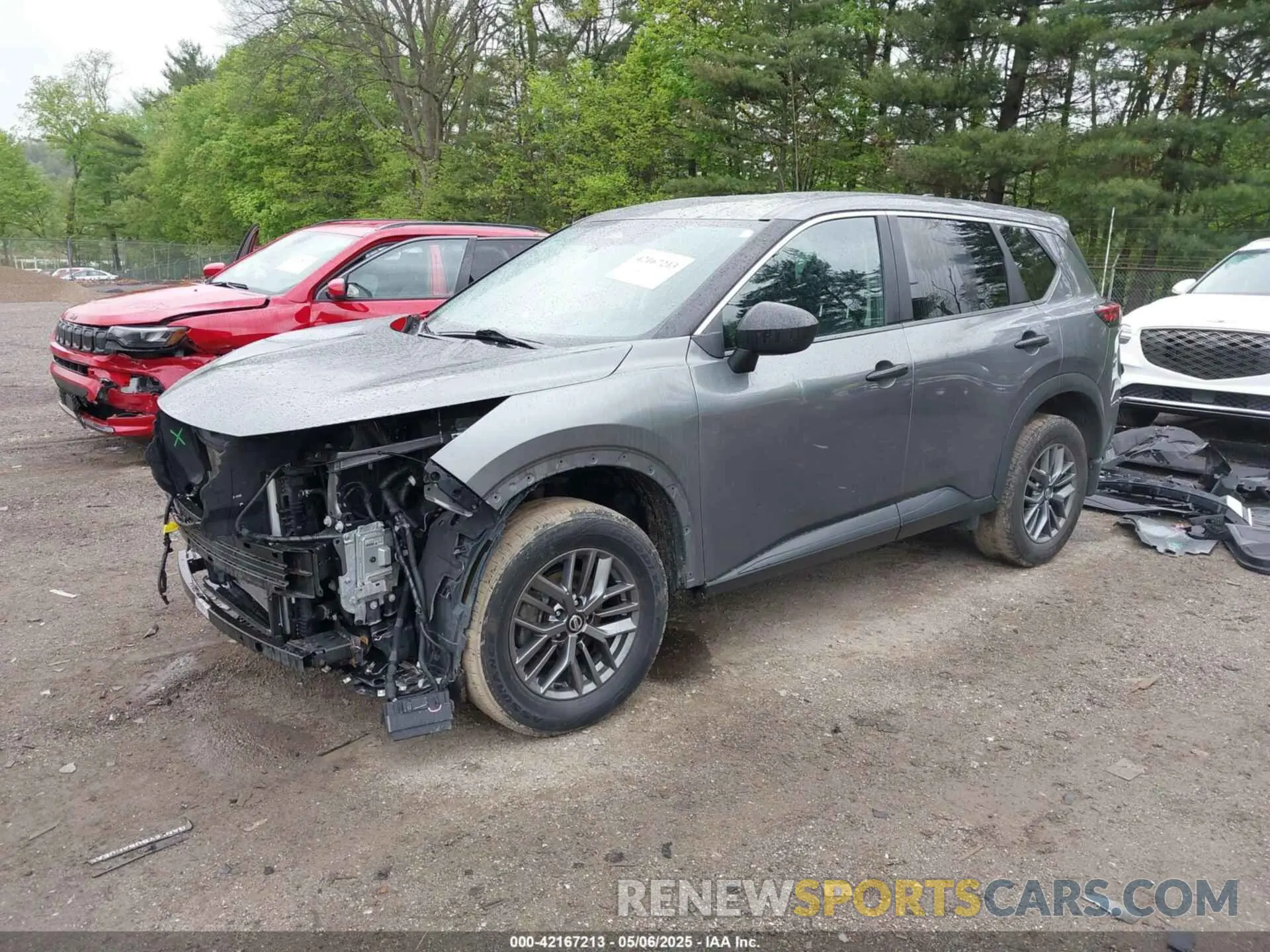 2 Photograph of a damaged car 5N1AT3AB6MC714115 NISSAN ROGUE 2021
