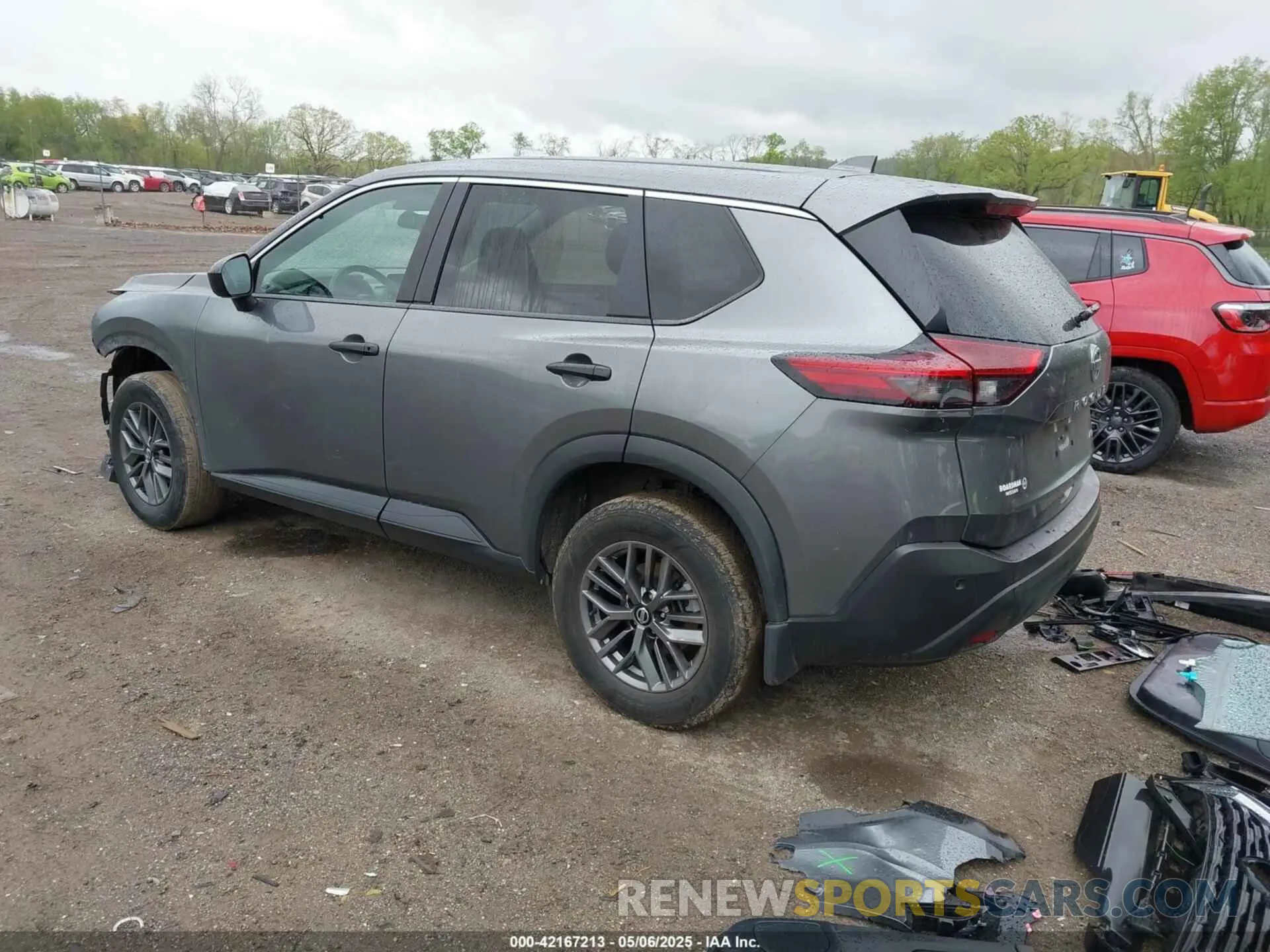 3 Photograph of a damaged car 5N1AT3AB6MC714115 NISSAN ROGUE 2021