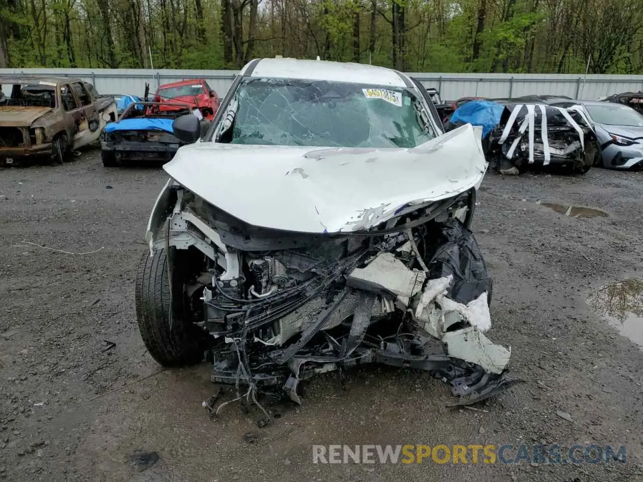 5 Photograph of a damaged car 5N1AT3AB6MC804378 NISSAN ROGUE 2021
