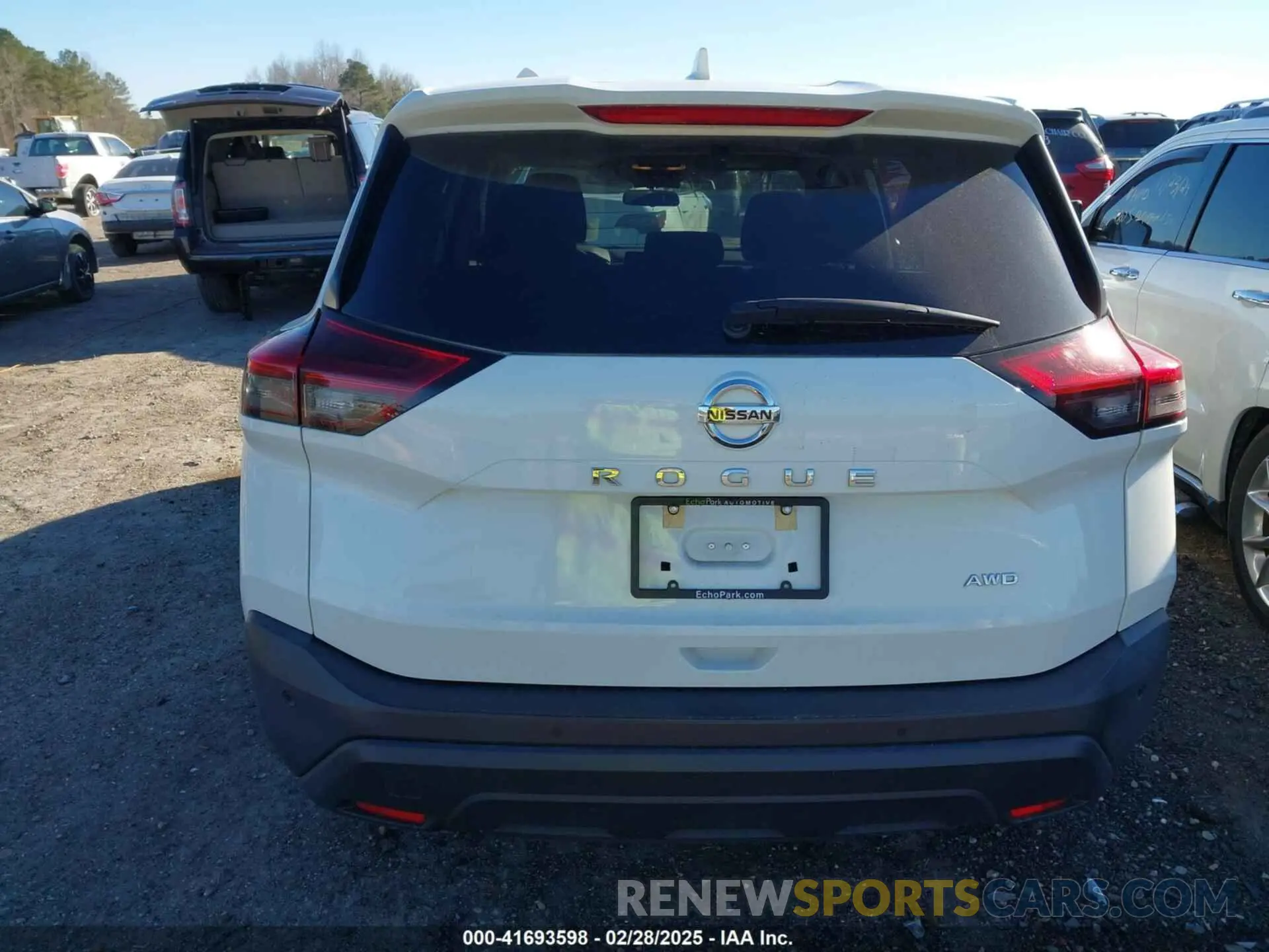 16 Photograph of a damaged car 5N1AT3AB7MC774047 NISSAN ROGUE 2021