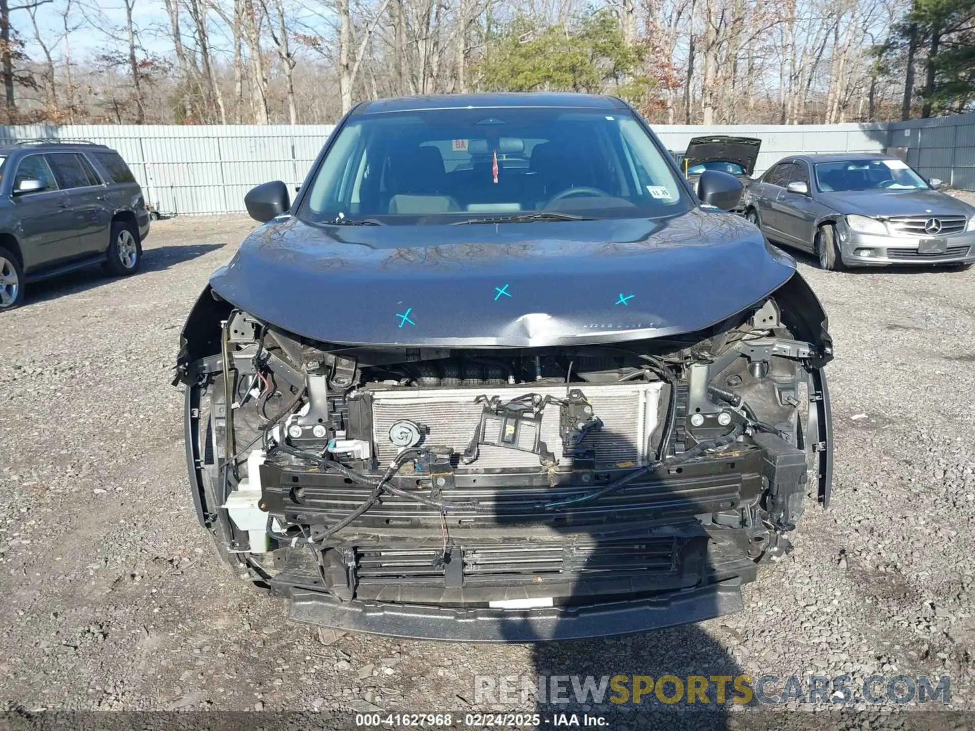 12 Photograph of a damaged car 5N1AT3AB7MC786537 NISSAN ROGUE 2021