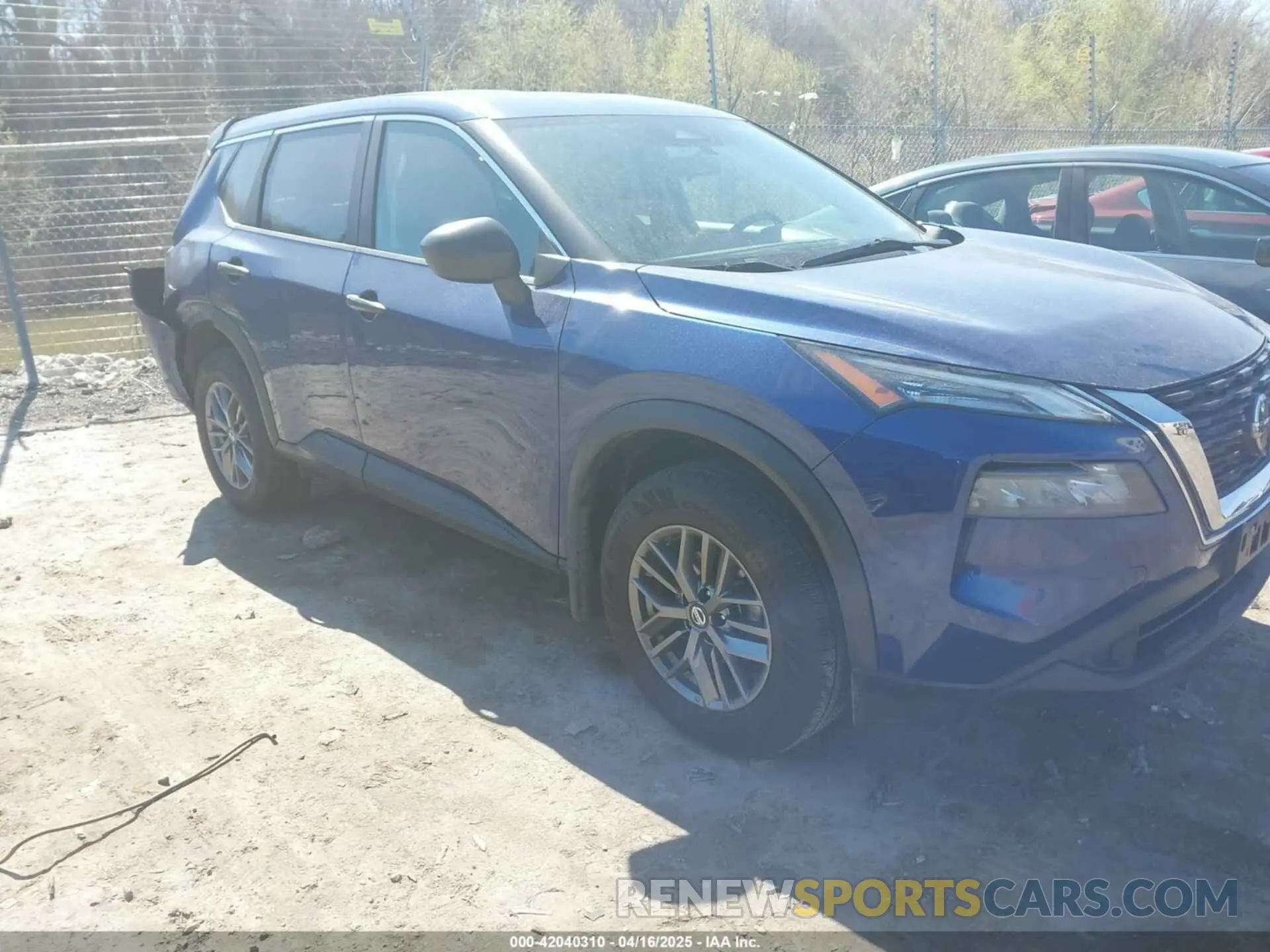 1 Photograph of a damaged car 5N1AT3AB7MC849121 NISSAN ROGUE 2021