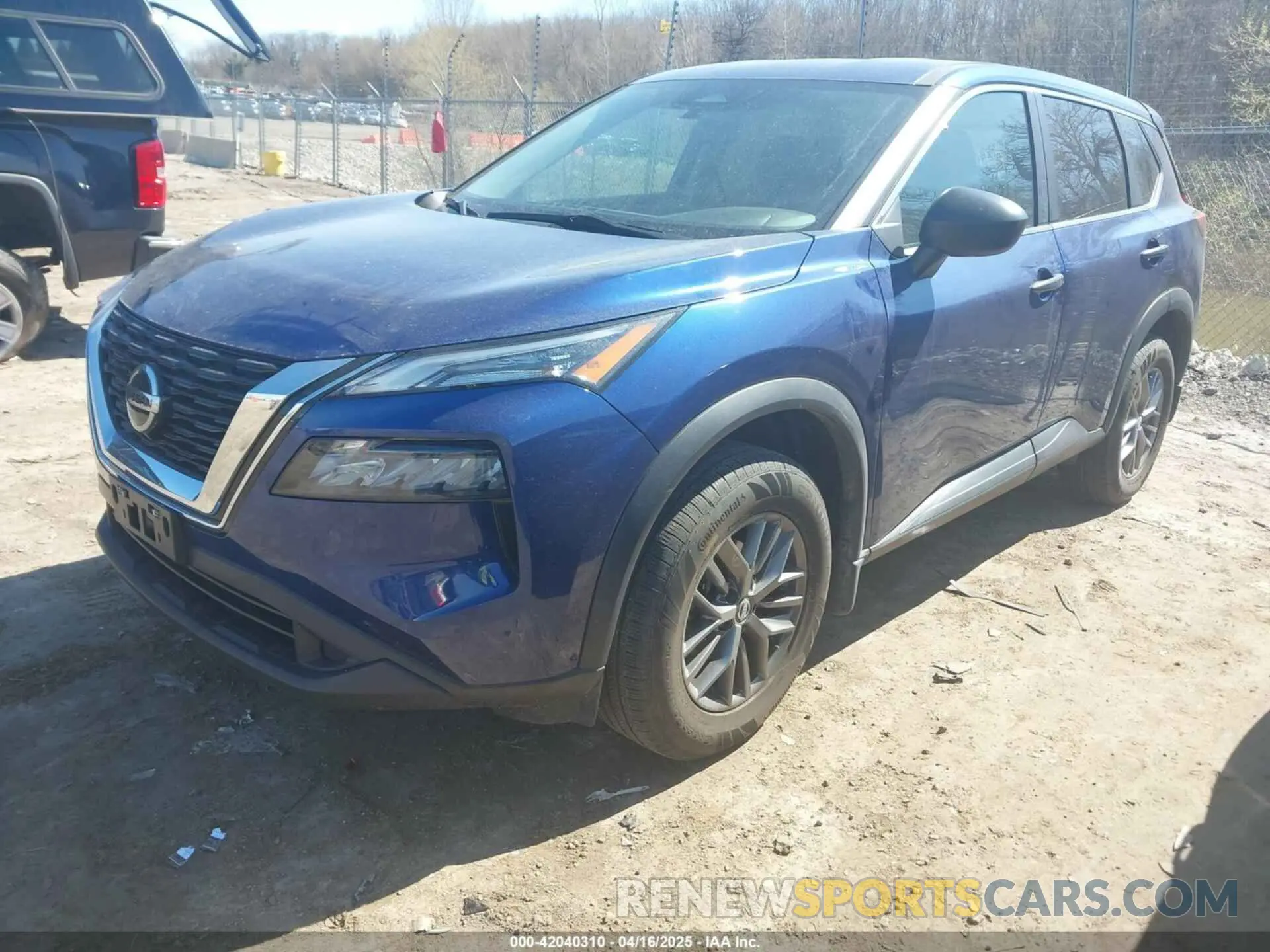 2 Photograph of a damaged car 5N1AT3AB7MC849121 NISSAN ROGUE 2021