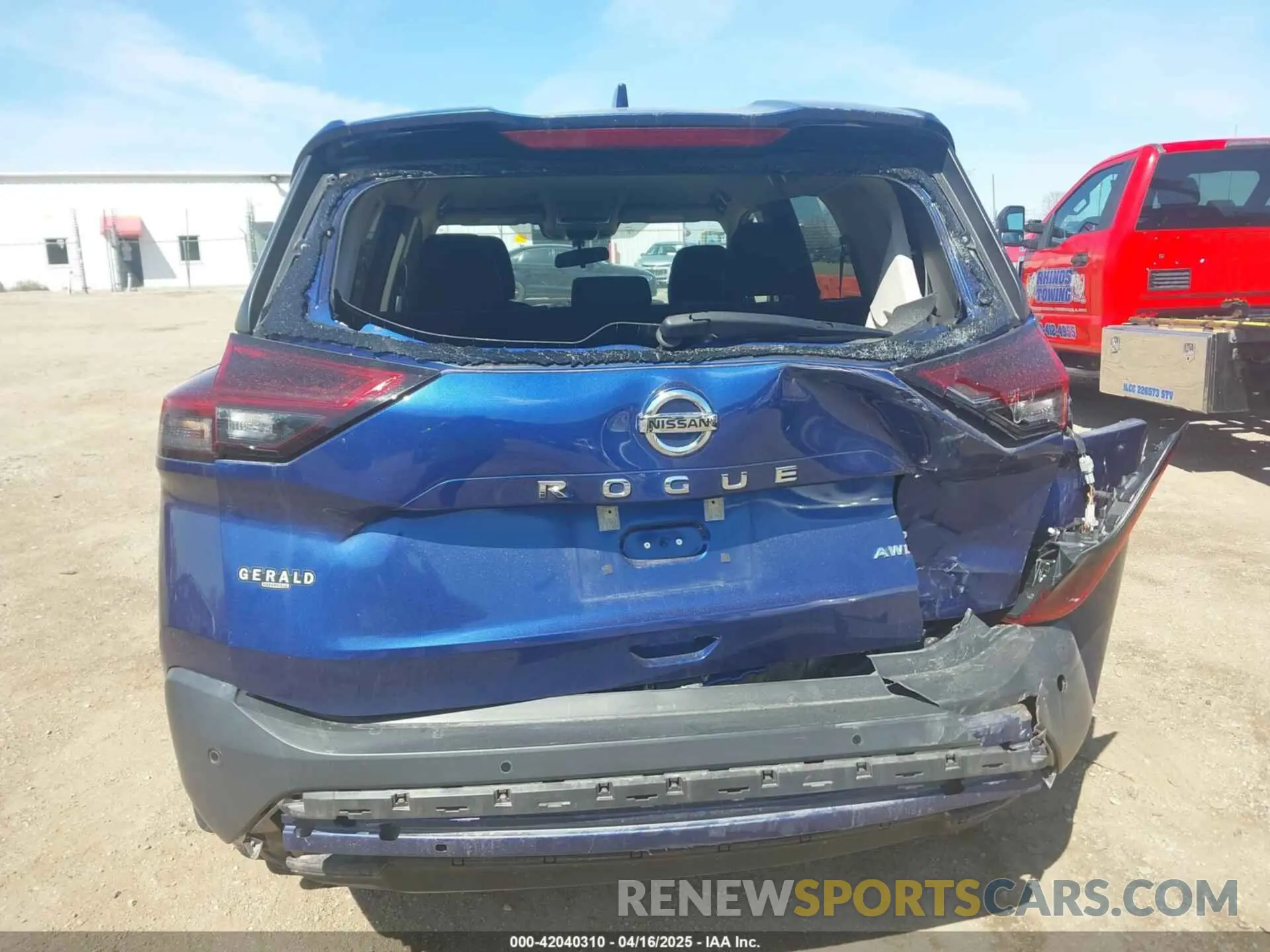 6 Photograph of a damaged car 5N1AT3AB7MC849121 NISSAN ROGUE 2021