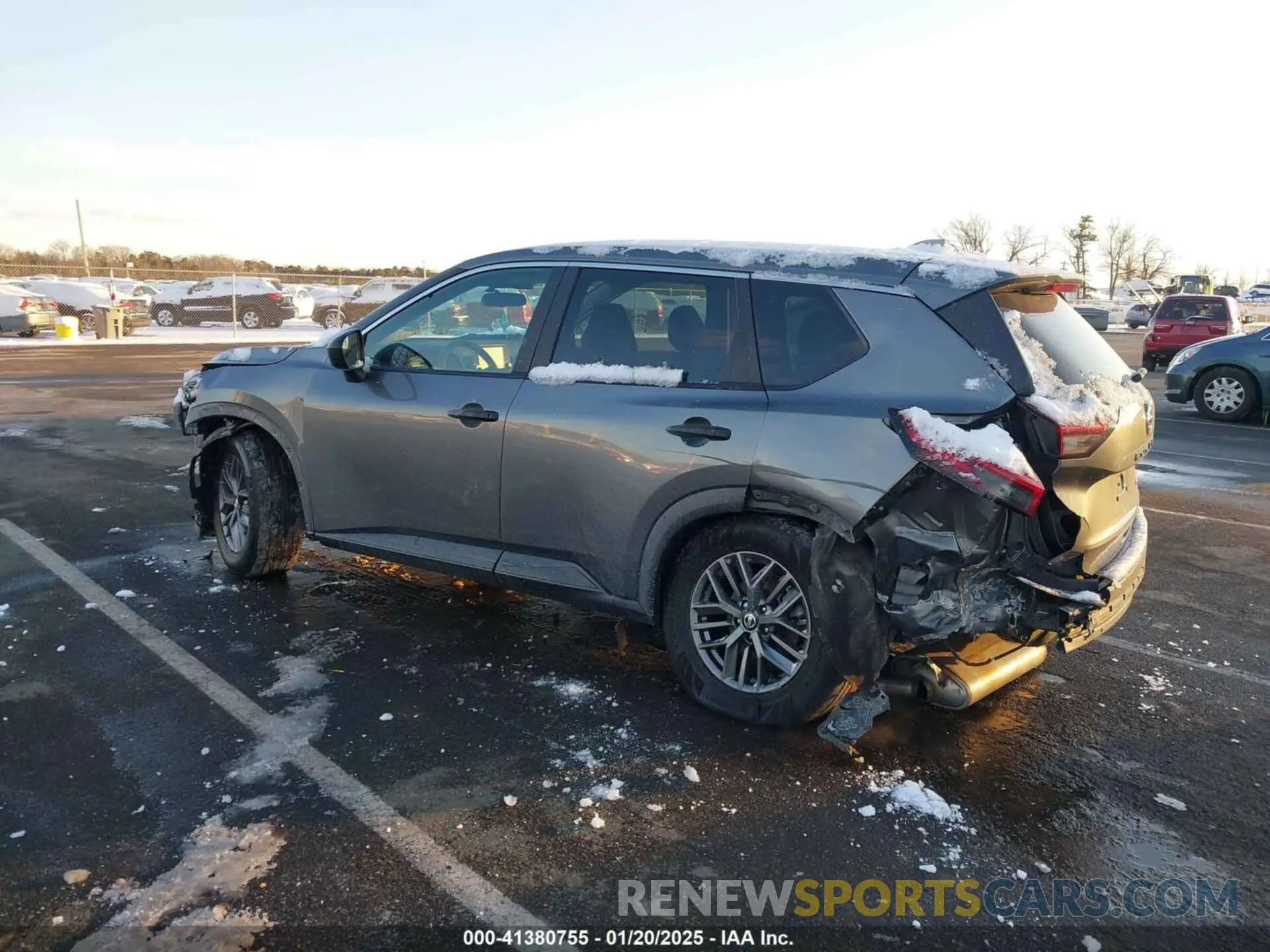3 Photograph of a damaged car 5N1AT3AB8MC747987 NISSAN ROGUE 2021