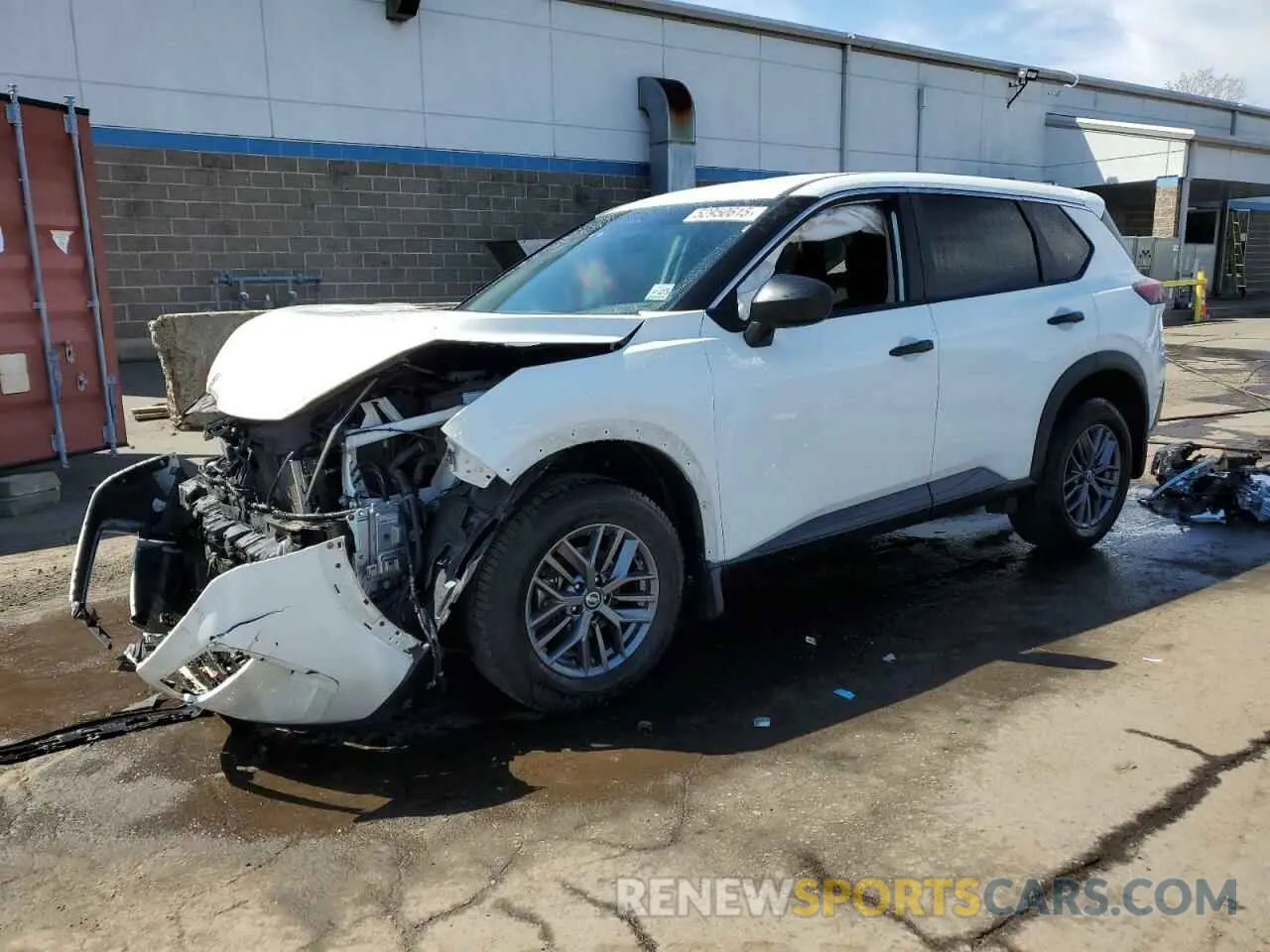 1 Photograph of a damaged car 5N1AT3AB8MC834546 NISSAN ROGUE 2021