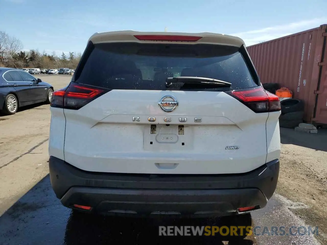 6 Photograph of a damaged car 5N1AT3AB8MC834546 NISSAN ROGUE 2021