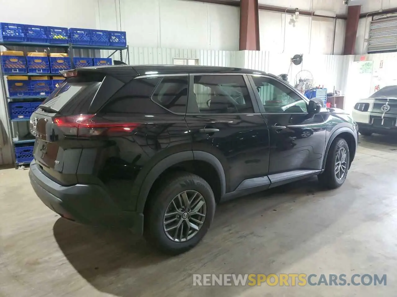 3 Photograph of a damaged car 5N1AT3AB8MC837656 NISSAN ROGUE 2021