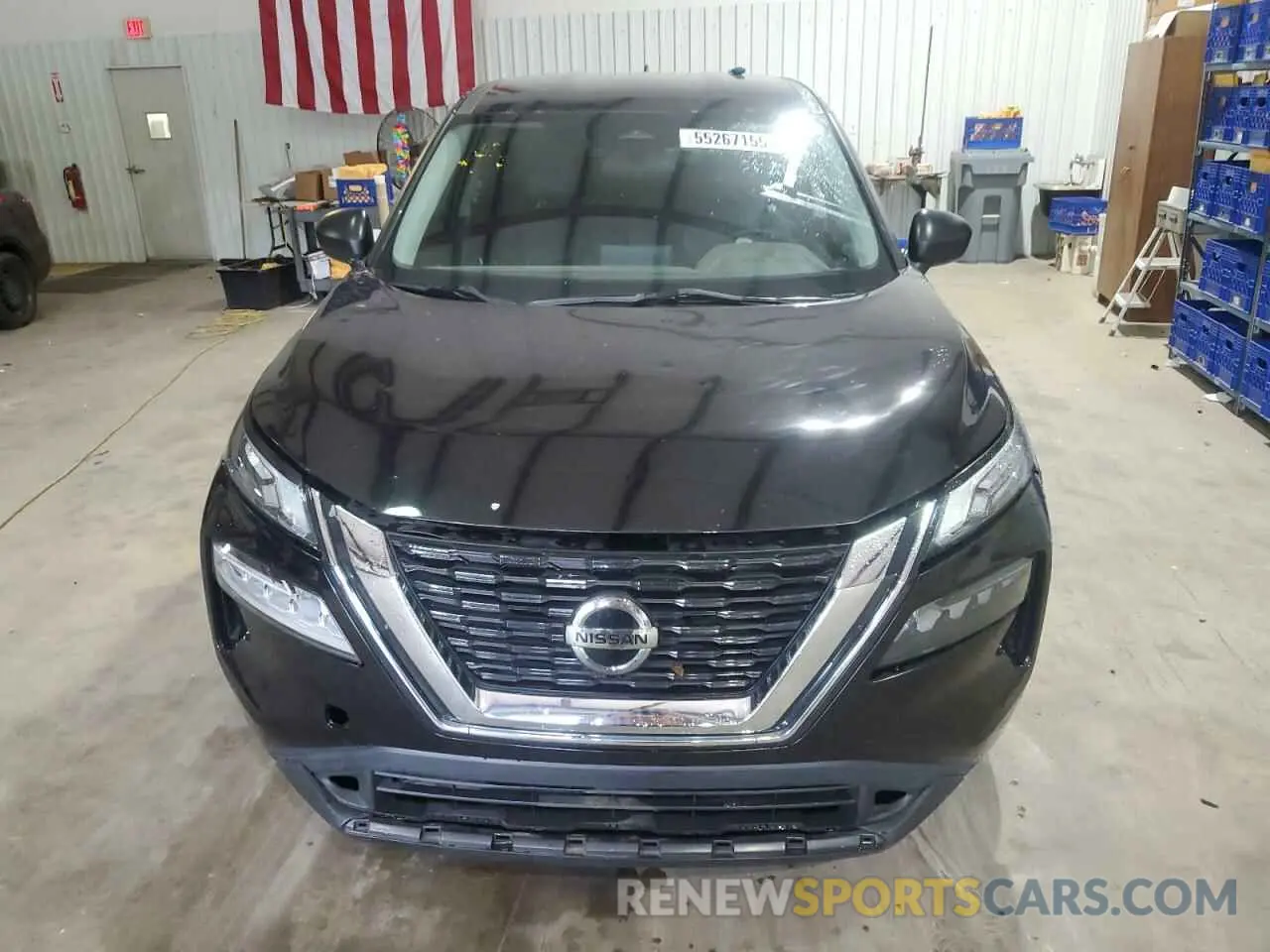 5 Photograph of a damaged car 5N1AT3AB8MC837656 NISSAN ROGUE 2021