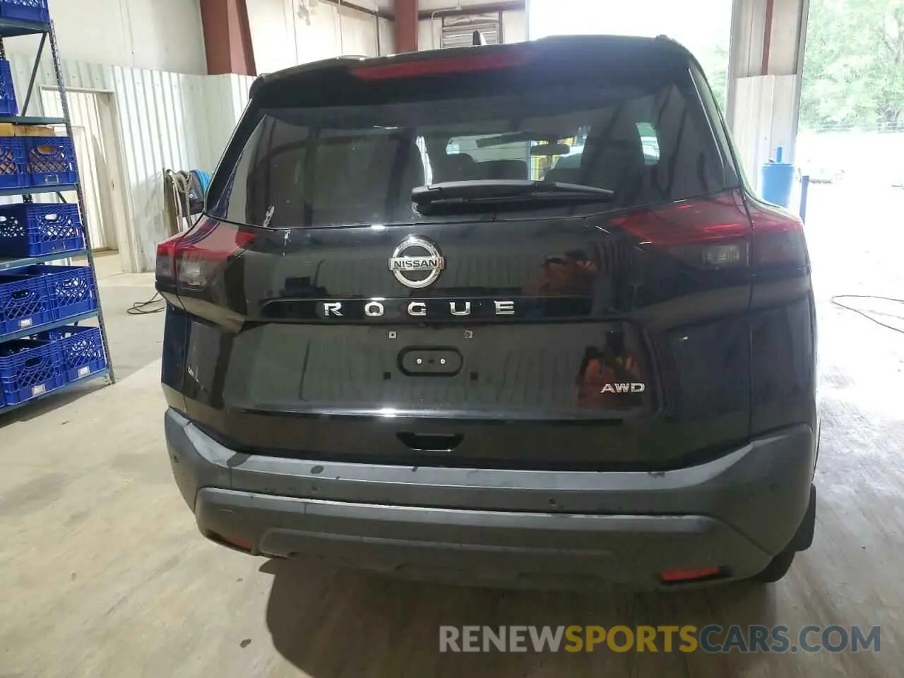 6 Photograph of a damaged car 5N1AT3AB8MC837656 NISSAN ROGUE 2021