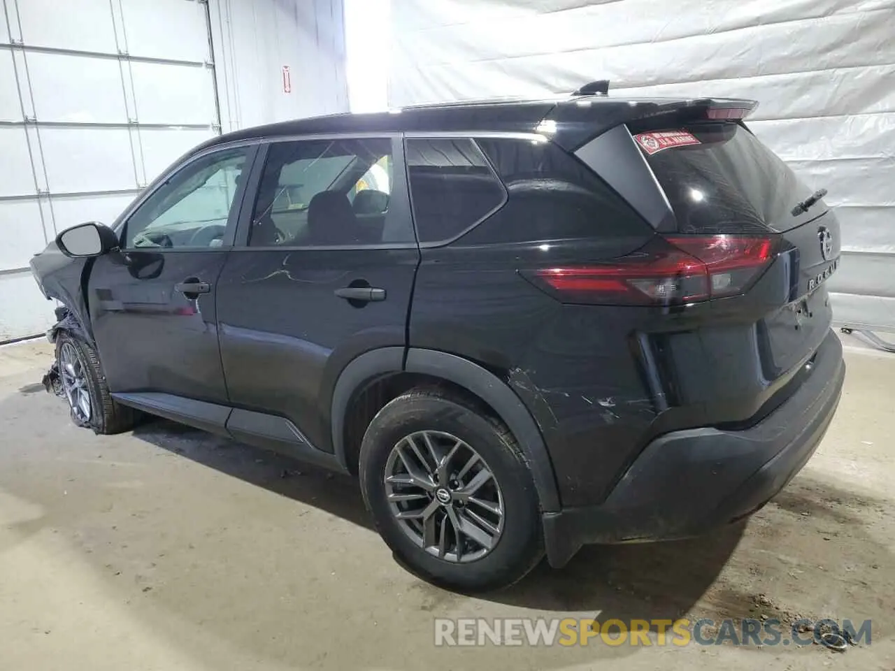 2 Photograph of a damaged car 5N1AT3AB9MC749215 NISSAN ROGUE 2021