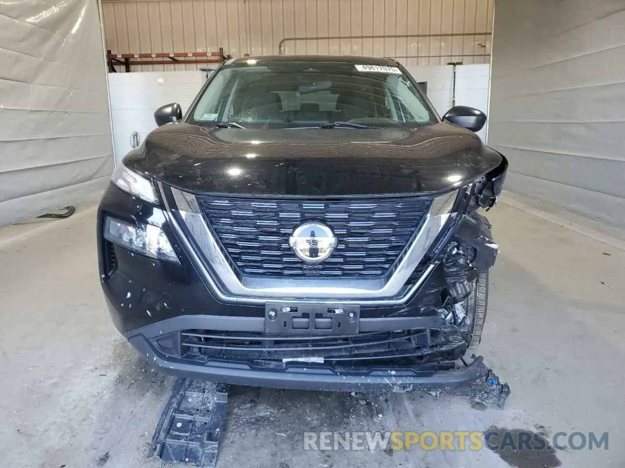 5 Photograph of a damaged car 5N1AT3AB9MC749215 NISSAN ROGUE 2021