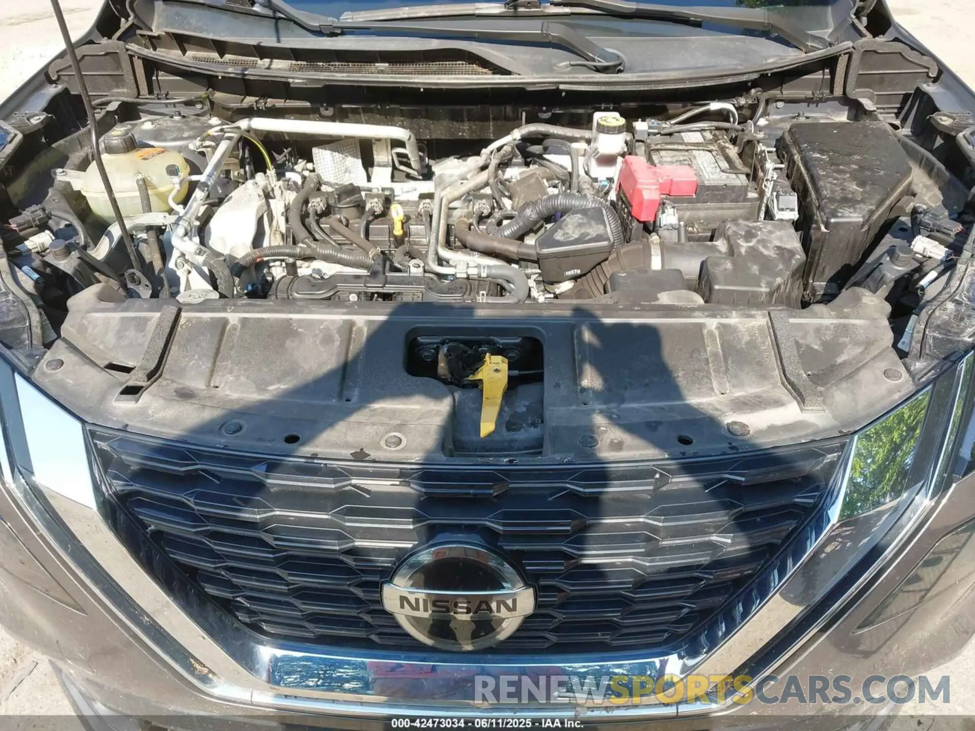 10 Photograph of a damaged car 5N1AT3AB9MC787706 NISSAN ROGUE 2021
