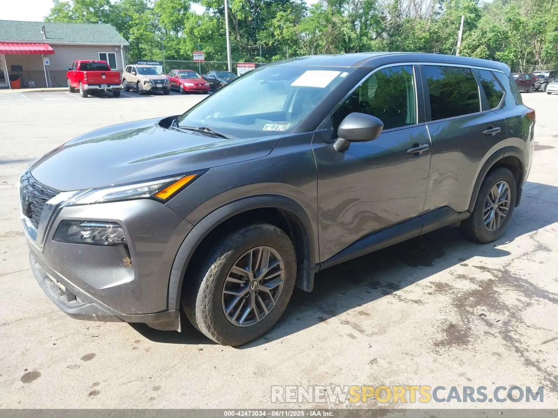 2 Photograph of a damaged car 5N1AT3AB9MC787706 NISSAN ROGUE 2021