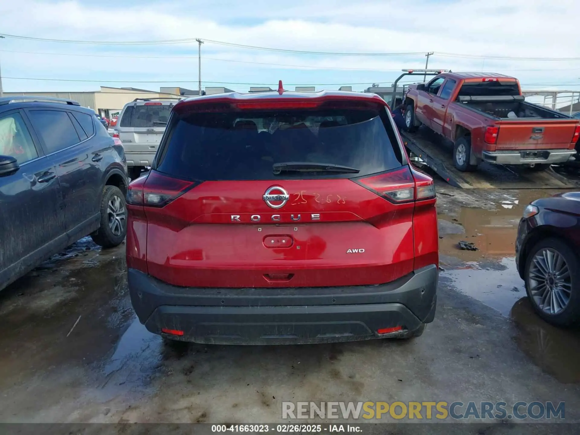 16 Photograph of a damaged car 5N1AT3ABXMC692538 NISSAN ROGUE 2021