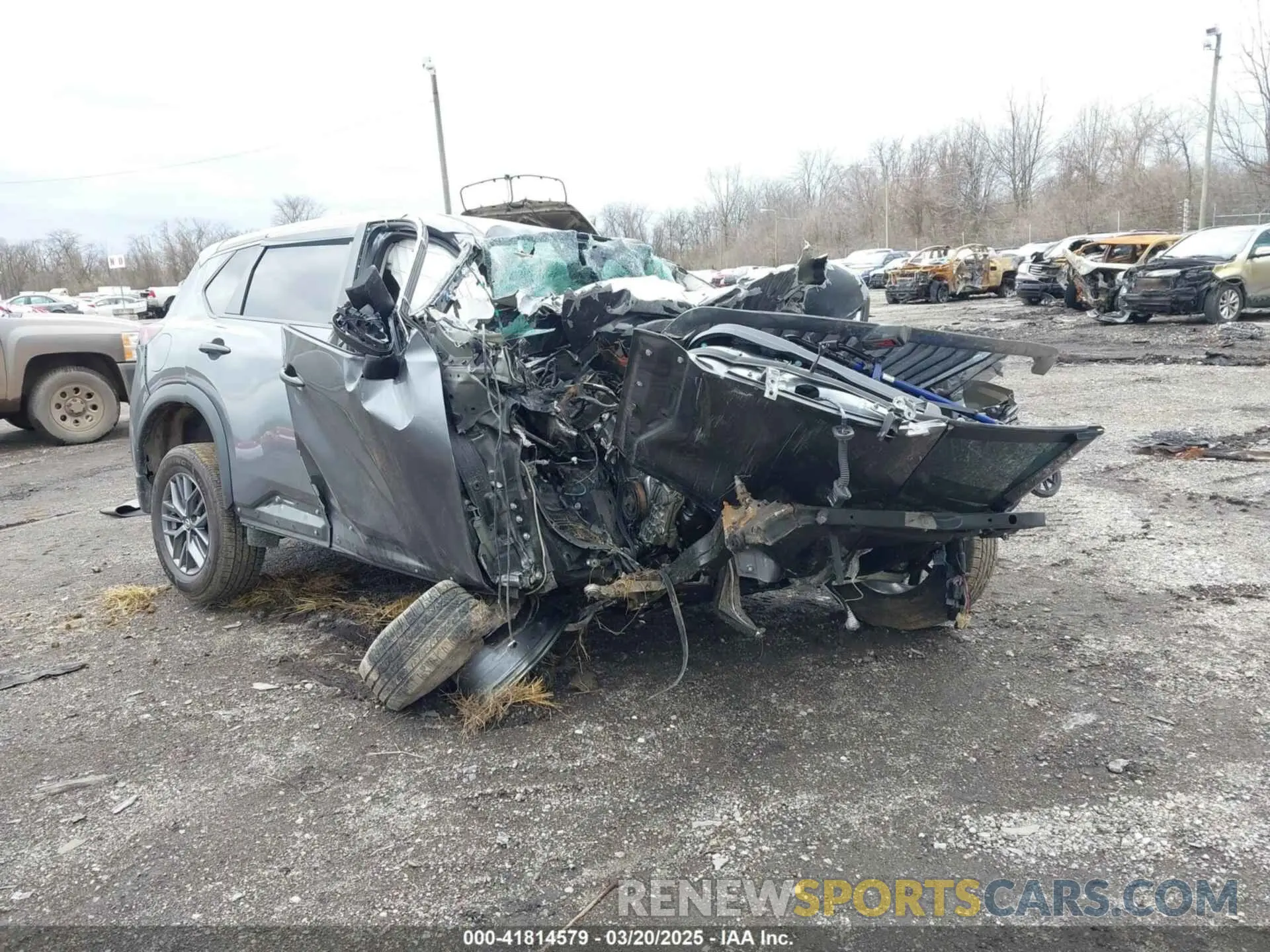 1 Photograph of a damaged car 5N1AT3ABXMC708267 NISSAN ROGUE 2021