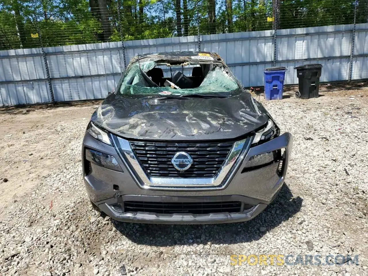 5 Photograph of a damaged car 5N1AT3ABXMC803640 NISSAN ROGUE 2021