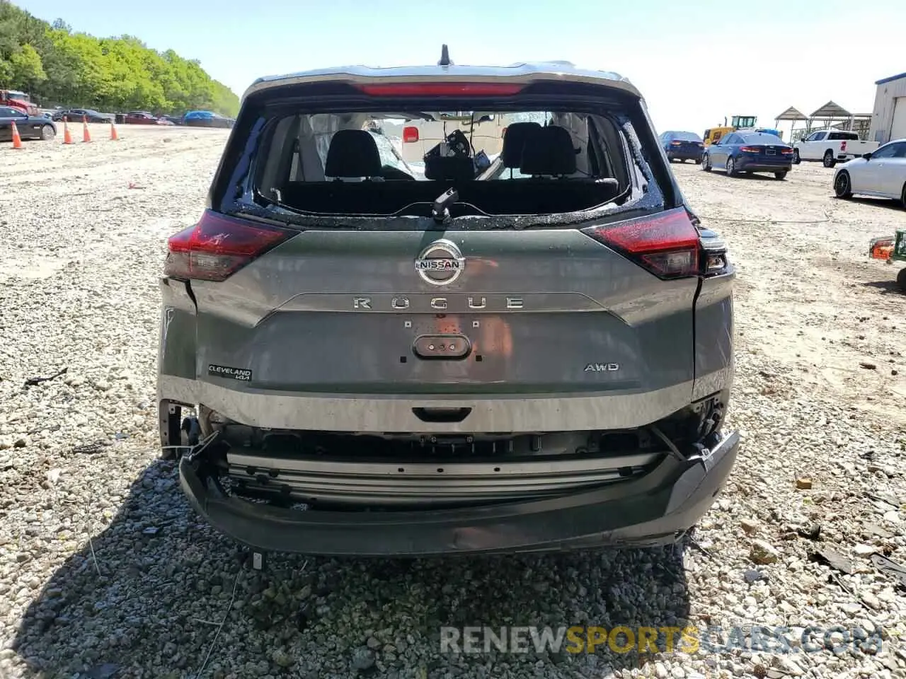 6 Photograph of a damaged car 5N1AT3ABXMC803640 NISSAN ROGUE 2021