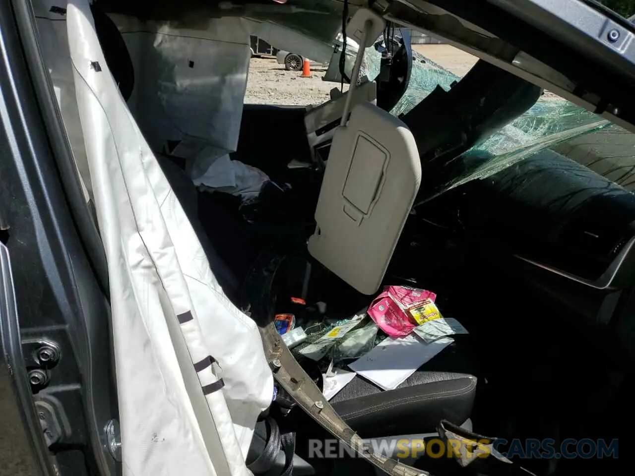 7 Photograph of a damaged car 5N1AT3ABXMC803640 NISSAN ROGUE 2021