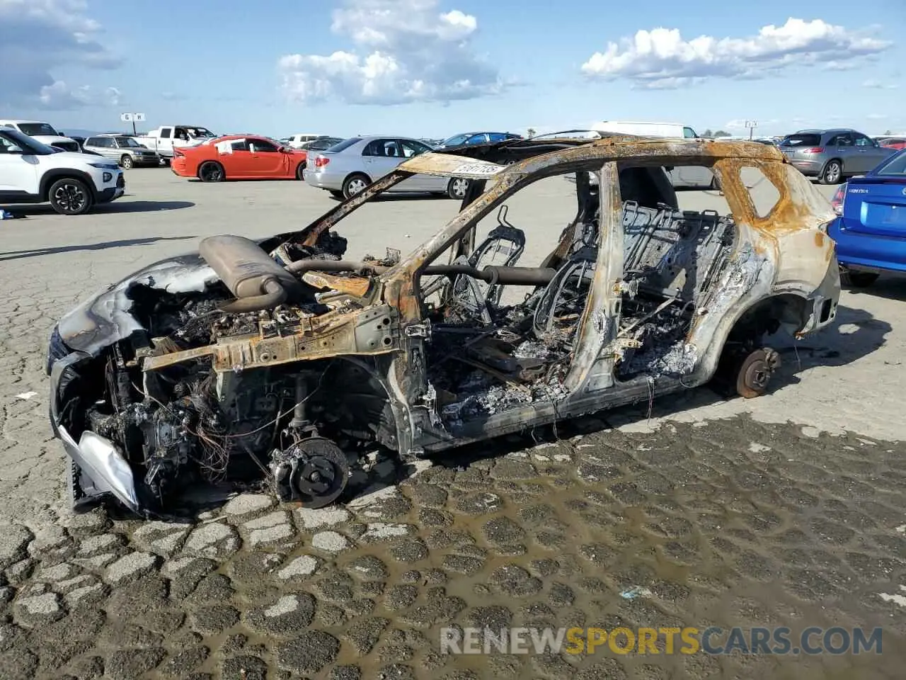 1 Photograph of a damaged car 5N1AT3BA0MC671431 NISSAN ROGUE 2021