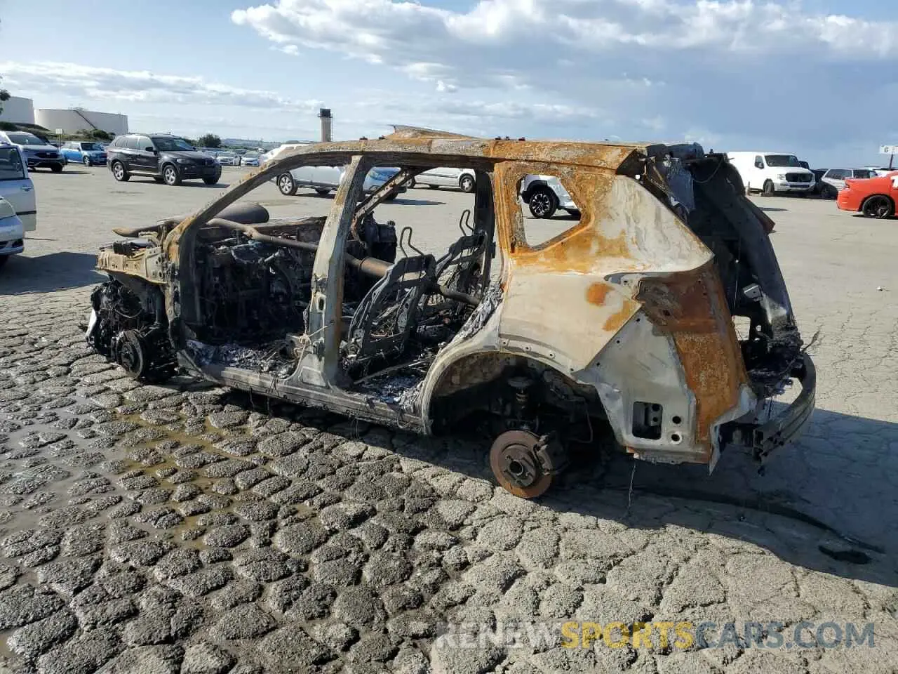 2 Photograph of a damaged car 5N1AT3BA0MC671431 NISSAN ROGUE 2021